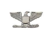 HEROS PRIDE 4428PN Metal Rank Insignia Col. Eagle Nickel PR