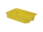 Heavy Duty Stack and Nest Container Yellow Lewisbins SN2214 5 Yellow