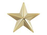 HEROS PRIDE 4490G Metal Rank Insignia One 5 8 Star Gold PR