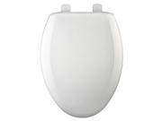 Toilet Seat Elongated 18 5 8 In White