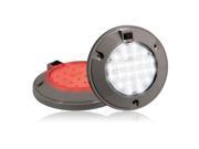 MAXXIMA M84434RW Dome Light LED Surface Mnt 6In White Red
