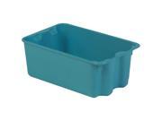 Heavy Duty Stack and Nest Container Blue Lewisbins SN1812 8 Blue