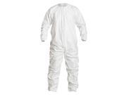 Dupont Coverall with Elastic Cuff White 3XL Tyvek® IC253BWH3X00250B