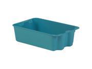 Heavy Duty Stack and Nest Container Blue Lewisbins SN1812 6 Blue