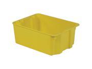 Heavy Duty Stack and Nest Container Yellow Lewisbins SN2217 10 Yellow