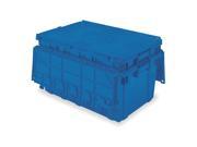 BUCKHORN AR2717120209057 Attached Lid Container 2.25 cu ft Blue