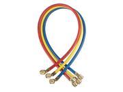YELLOW JACKET 21983 Charging Hose HVAC 36 in. 1 4 in Female