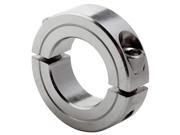 CLIMAX METAL PRODUCTS 2C 037 S Shaft Collar Clamp 2Pc 3 8 In SS