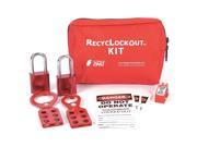 Zing Lockout Kit Filled Electrical Lockout 6 x 7 2731