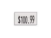 Removable Pricing Labels White Garvey 90947