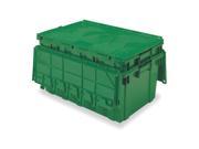 BUCKHORN AR2717120204069 Attached Lid Container 2.25 cu ft Green