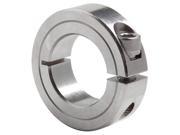 CLIMAX METAL PRODUCTS 1C 025 S Shaft Collar Clamp 1Pc 1 4 In SS