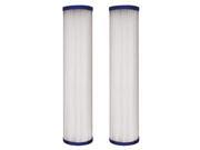 Dupont WFPFC3002 Universal Pleated Poly Water Filter Cartridge Pack Of 2
