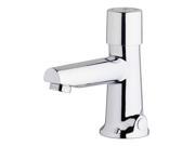 CHICAGO FAUCETS 3501 E2805ABCP Metering Faucet Metering 0.5 gpm Deck