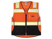 Ml Kishigo Safety Vest 4XL Orange Male 1516 4X