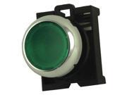 EATON M22M DL G Illuminated Pushbutton 22mm LED Green