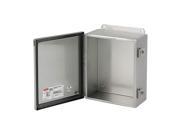 HOFFMAN A12106CHNFSS6 Metallic Jct Box Encls 12in. H x 6in. D