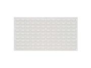 QUANTUM STORAGE SYSTEMS QLP 3619HC Louvered Panel 175 lb. Oyster White