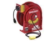 REELCRAFT L 4035 163 3 RP 1 Retractable Cord Reel 35 ft. Red 13A