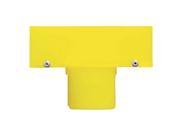 MR. CHAIN 91902 6 Sign Adapter HDPE Yellow 2In PK6