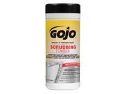GOJO 6383 06 Scrubbing Towels 25 Canister Citrus