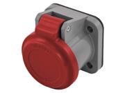 HUBBELL HBLNCR Single Pole Connector Non Met Cover Red