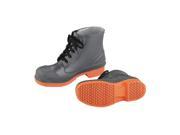 ONGUARD 87981 07 00 Boots 7 Lace Up PVC Safety Loc Gray PR