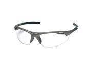PYRAMEX SGM4510D Safty Glasses Clear Gun Metal Gray Frame