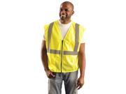 OCCUNOMIX OK S1L L XL Vest L XL Yellow 38 in to 46 in G9672144