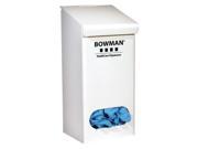 Bowman Mfg Co Sintra Plastic GC009 Glove Box Dispenser White GC 009