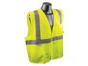 RADIANS SV2GM2X High Visibility Vest 2XL Green 30in. HL