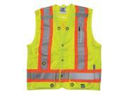 VIKING 6165G S Safety Vest Mens ANSI CLASS 2 Green S