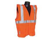 RADIANS SV4OMXL High Visibility Vest XL Orange 28in. HL