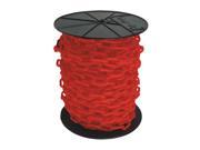 MR. CHAIN 50105 Plastic Chain 2In x 125 ft. Red