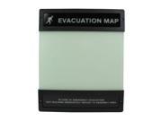 Clear Evacuation Map Holder Accuform Signs DTA240