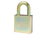 AMERICAN LOCK A5200GLNKAS5 Government Padlock Set 3 4in Shckl Width