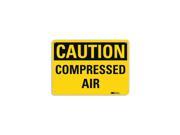 Lyle Safety Sign Compressed Air 7in.H U4 1137 RA_10X7