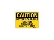 Lyle Safety Sign Battery Charging 7in.H U4 1072 RA_10X7
