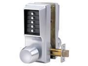 SIMPLEX EE11 1126D41 Push Button Lock Entry and Egress Chrome