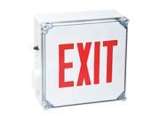 FULHAM FIREHORSE EXIT LIGHTING FHEX25REM Exit Sign LED Red Letter 11 7 8 in. H