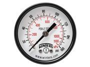 Winters 2 Lead Free Pressure Gauge 0 to 160 psi PEM1408LF