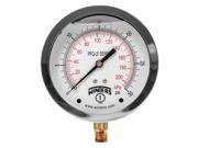 WINTERS Gauge Pressure 4in. 0 to 30 psi PFQ709LF