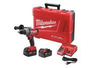 MILWAUKEE 2704 22 Cordless Hammer Drill Kit 18.0V 1 2 in. G0380095