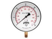 Winters Gauge Pressure 4 1 2in. 0 to 30 psi PCT321LF