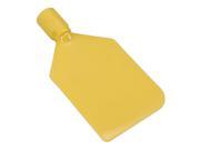 Vikan Paddle Scraper 4 1 2 x 6 in Nylon Yellow 70116