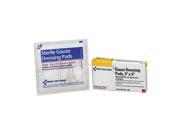 FIRST AID ONLY AN206 Gauze Pad Sterile 3 in. L x 3 in. W PK8