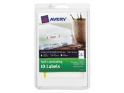 Avery Laser Inkjet Label Multicolor Border PK4 00748