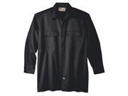 Long Sleeve Work Shirt Twill Black XL