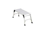 WERNER AP 30 Work Platform Aluminum Silver 20 1 2inH