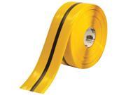 Yellow Black Floor Marking Tape Shieldmark 4RYBLKCTR4 W